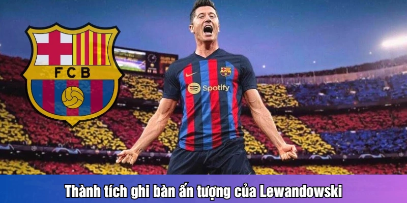 Thành tích ghi bàn ấn tượng của Lewandowski